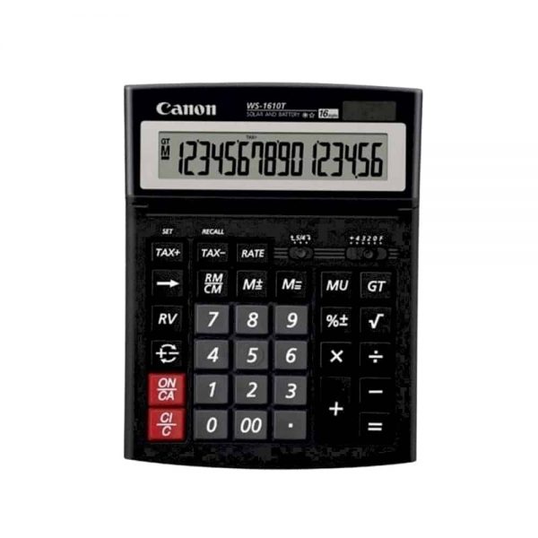Calculator de birou Canon WS-1610T, 16 digiti