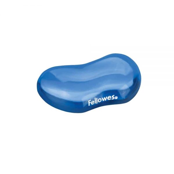 Suport ergonomic cu gel pentru mouse Fellowes, albastru