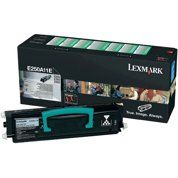 Toner original Lexmark E250A11E, 3500 pagini, negru