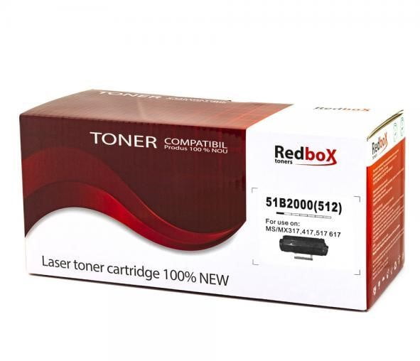 Toner compatibil REDBOX 51B2000 2,5K LEXMARK MX317DN