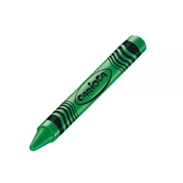 Creioane cerate rotunde, lavabile, D-12mm, 12 culori/cutie, CARIOCA Wax Crayon Maxi