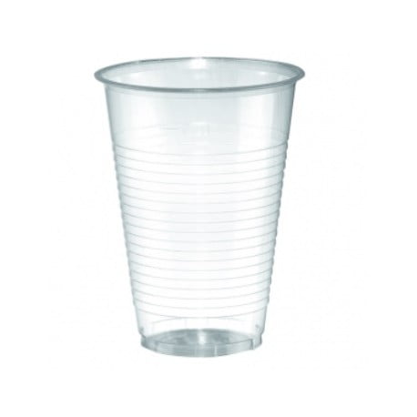Pahare plastic transparent 250 ml, 50 buc/set