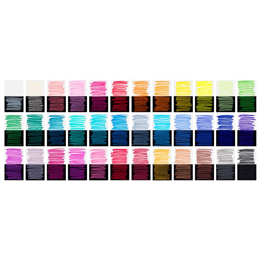 Creioane colorate Faber-Castell Black Edition ,36 culori/set