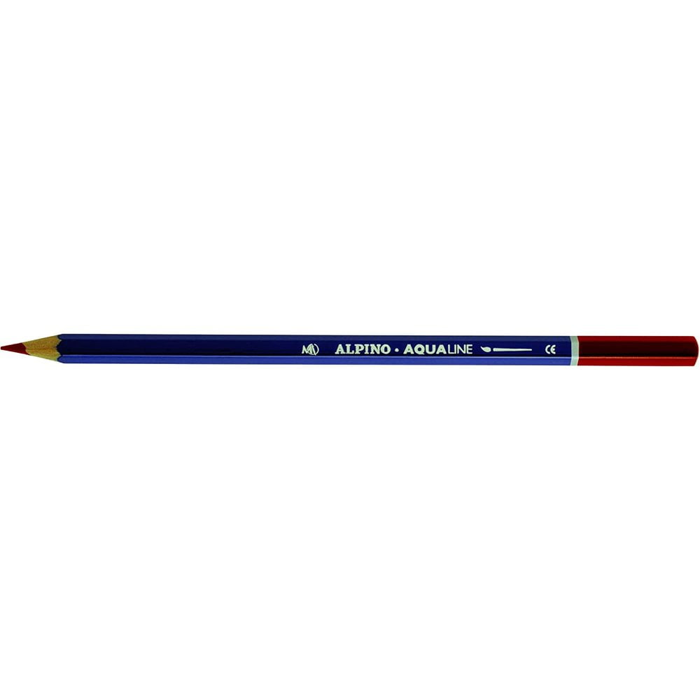 Creioane colorate acuarela 24 culori/set, cutie carton, ALPINO Aqualine
