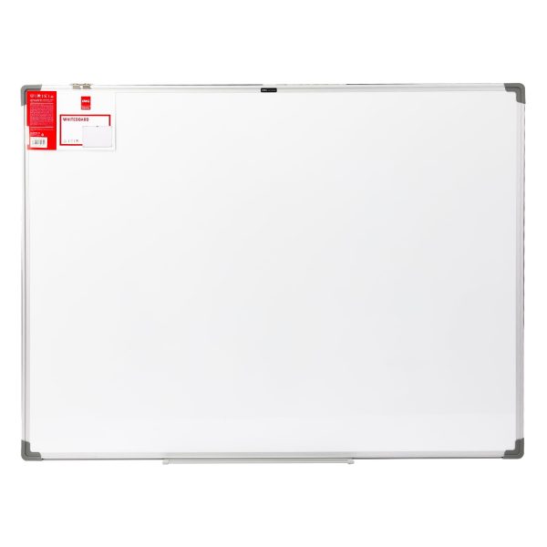 Whiteboard magnetic 90x120cm, rama aluminiu, DELI