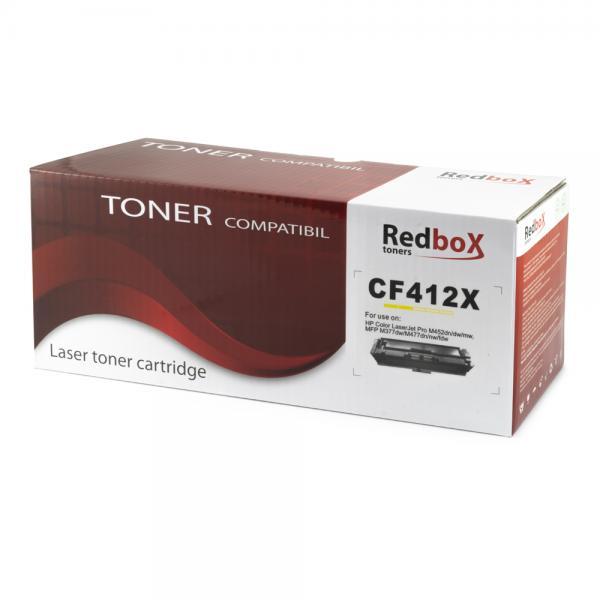 Toner compatibil Yellow CF412X/CRG-046HY, 5K, REDBOX