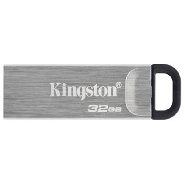 Memorie USB Kingston 32GB, USB 3.2 Gen 1, metalic, Data Traveler