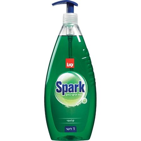 Detergent lichid pentru vase, 1l, castravete, Sano Spark