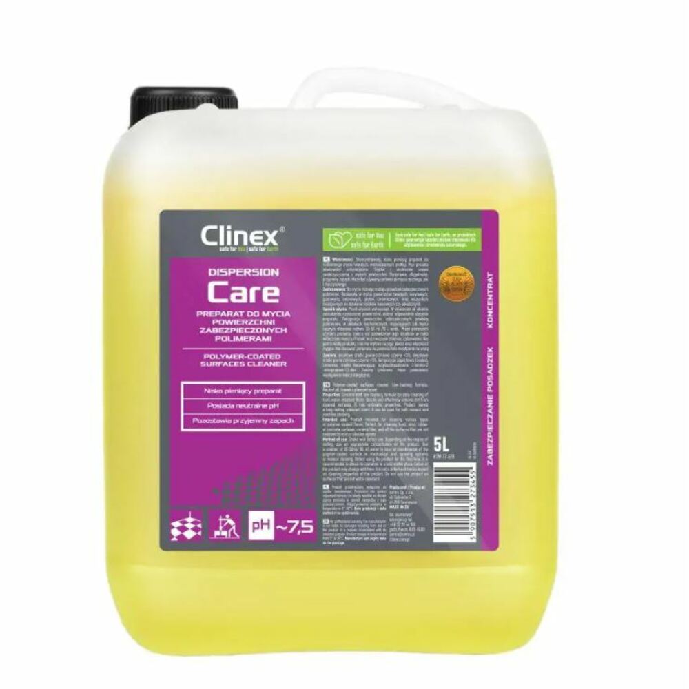 Detergent pentru curatare, polisare si stralucire, CLINEX Dispersion CARE, 5L